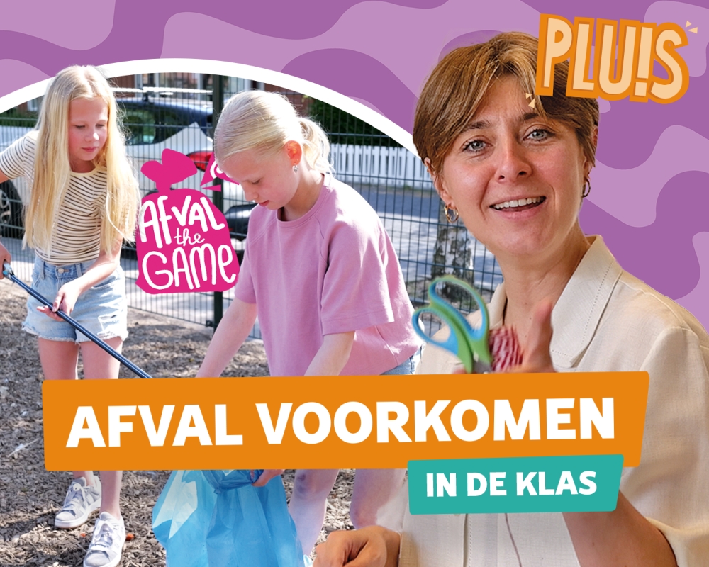 Studio PLU!S: Afval voorkomen in de klas