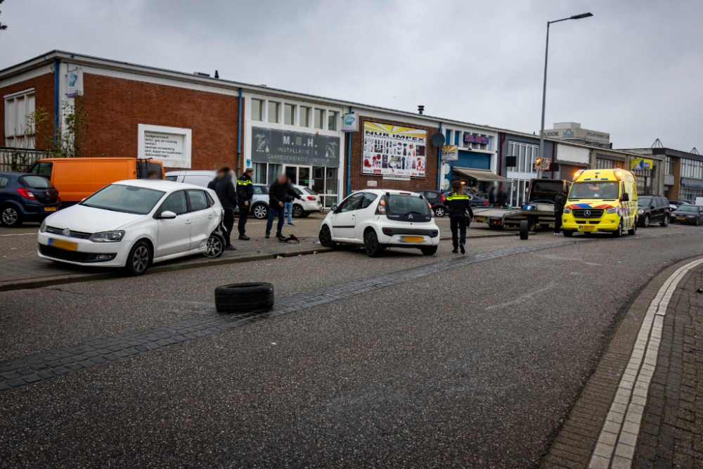 Forse schade aan auto&#039;s na aanrijding