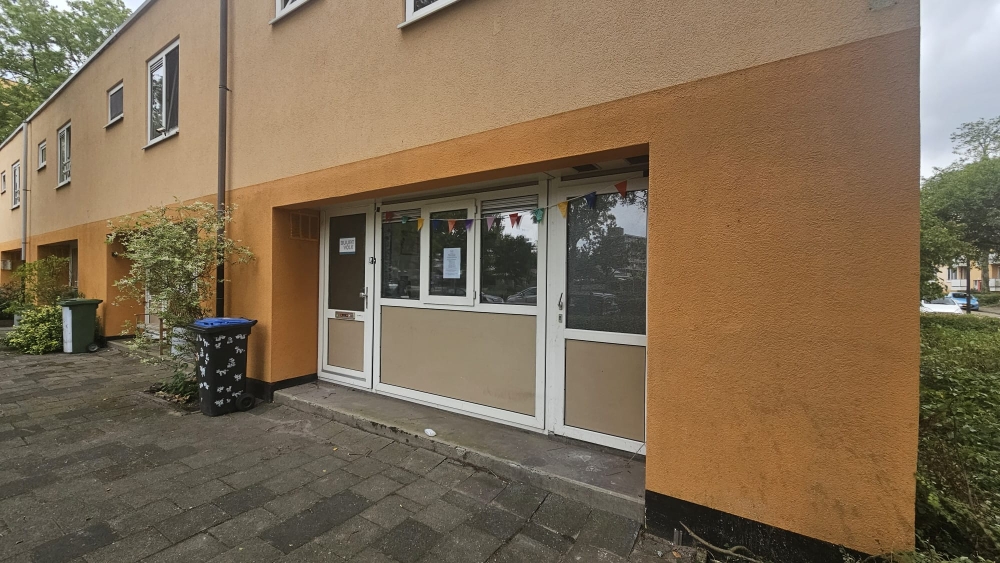 De woning waar Buurtvolk gevestigd is, aan de Goudenregenstraat 42 in Vlaardingen