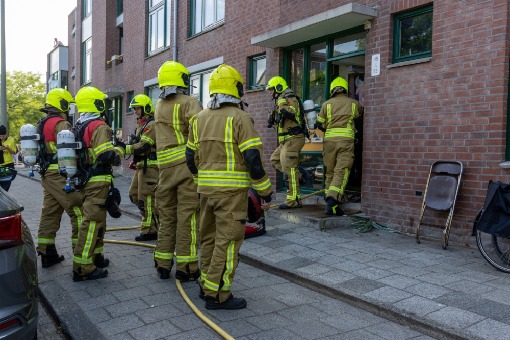 Forse brand verwoest keuken