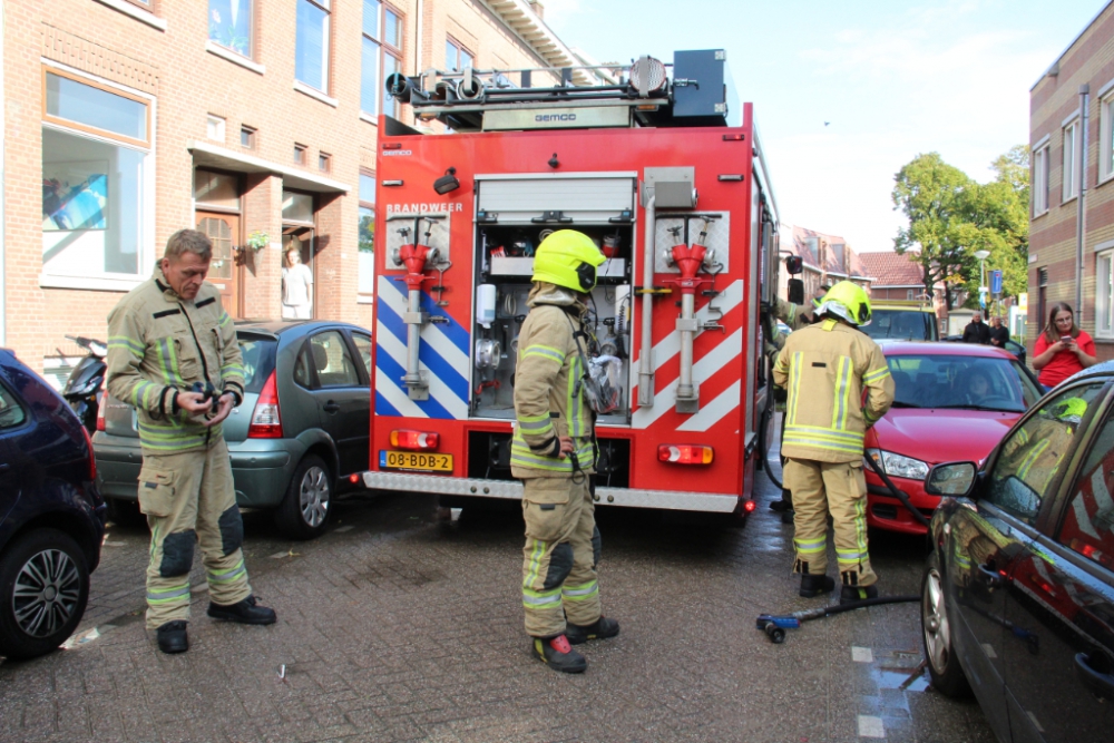 Brand in woning door wasdroger