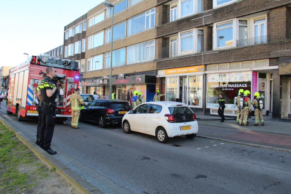 Vrouw gewond bij brand Rotterdamsedijk