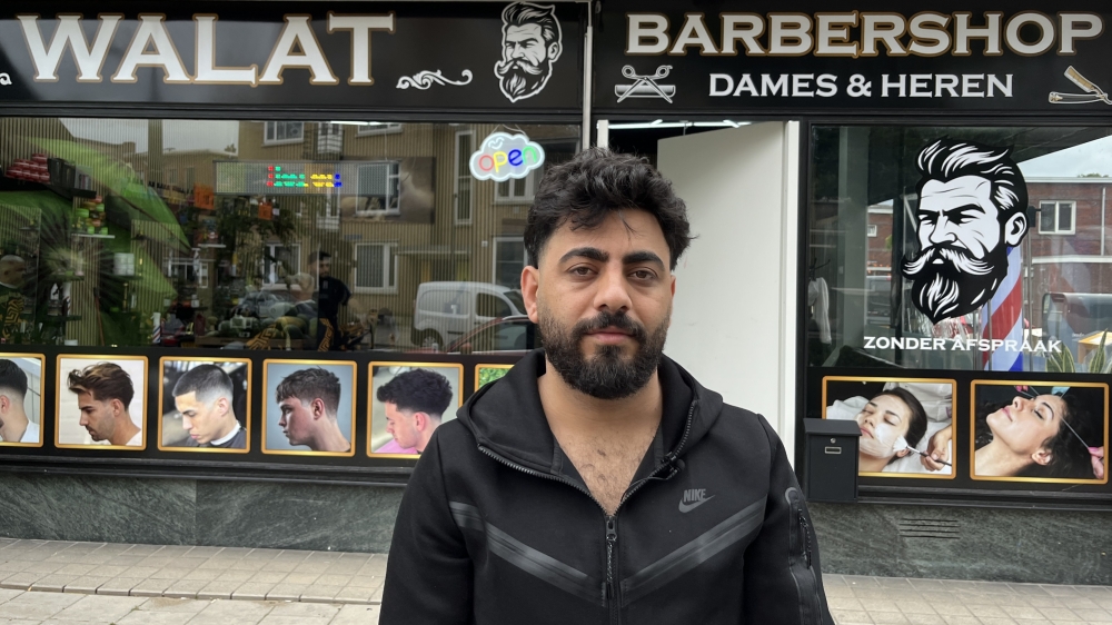 Ook kappersoorlog in Schiedam? Kapper Walat (27) slachtoffer van vernielingen