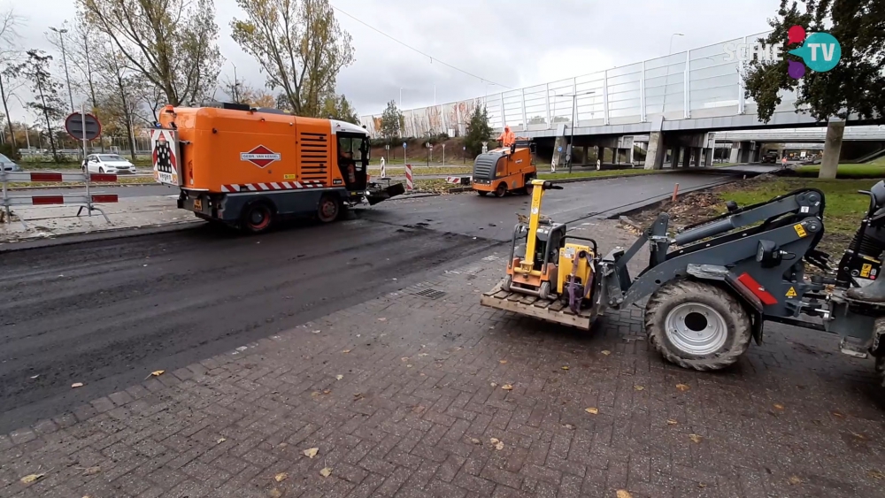 Wegwerkzaamheden Hargalaan/Olympiaweg