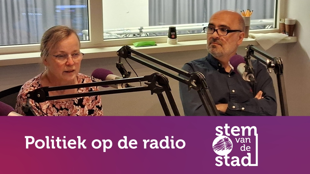 Politiek op de radio: 50PLUS Schiedam wil terug in de raad met minimaal 2 zetels