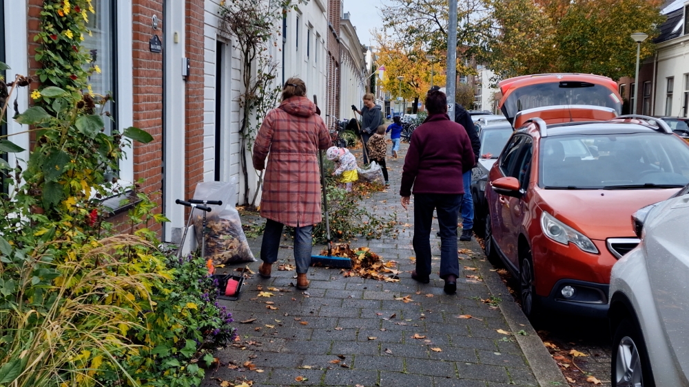 Oostsingel fleurt op: buurtbewoners maken de straat groener