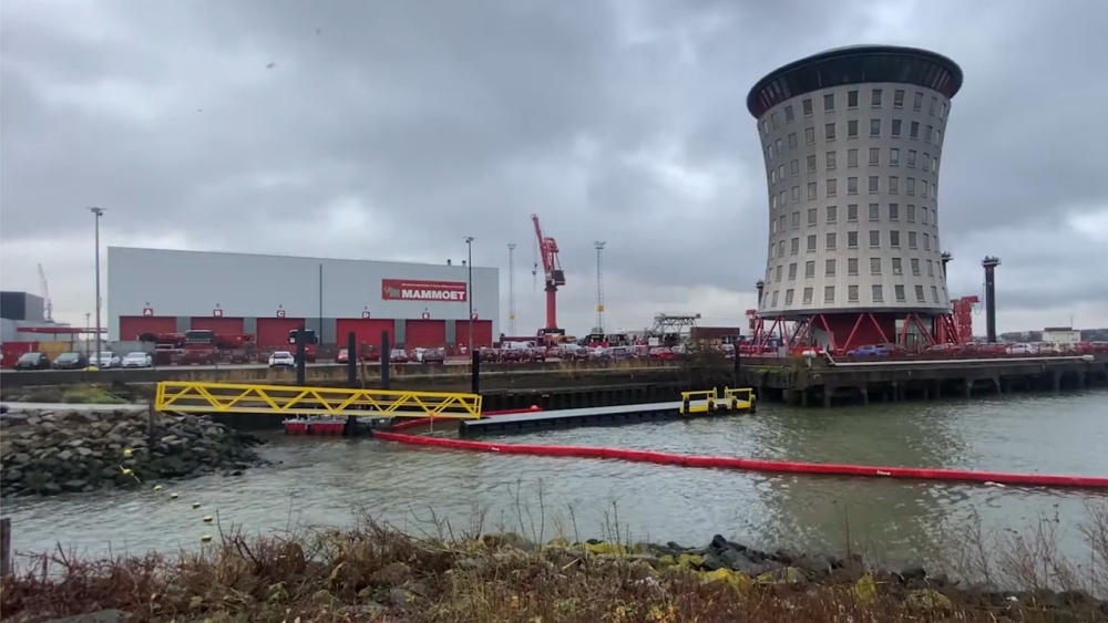 Het hoofdkantoor van Mammoet