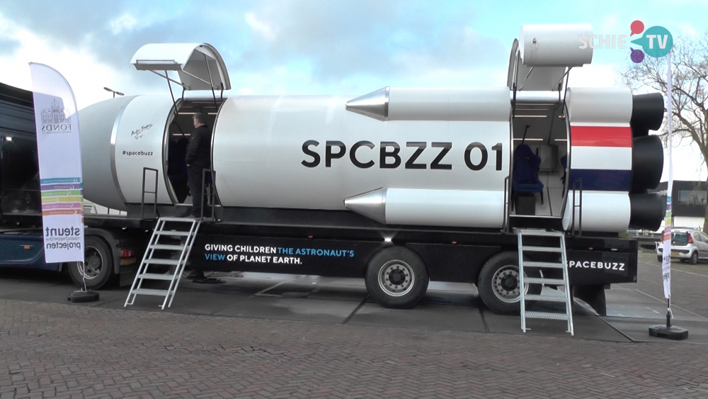 Groots internationaal project doet ook Schiedam aan: SpaceBuzz geeft astronautenervaring