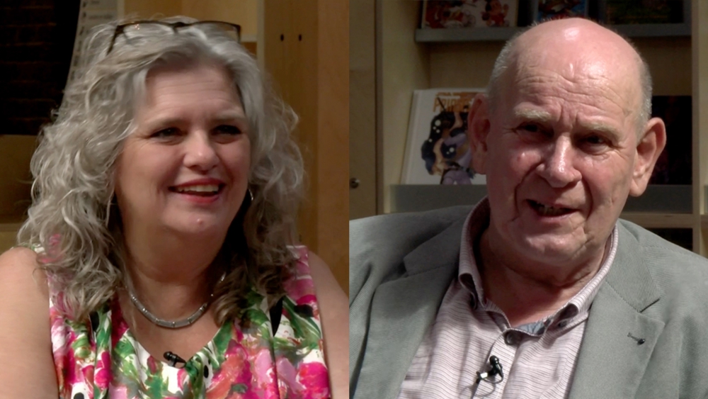 Ina Blans en Johan Grijzen over de (her)opening van de Erker