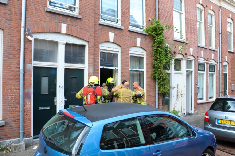 Rookontwikkeling in woning door val van mindervalide man in Vlaardingen