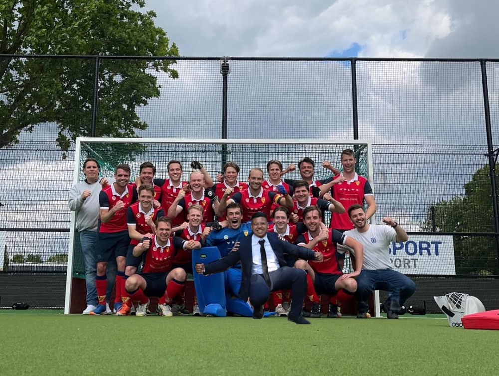 Herenteam van Pollux promoveert, gaat nu op voor kampioenschap