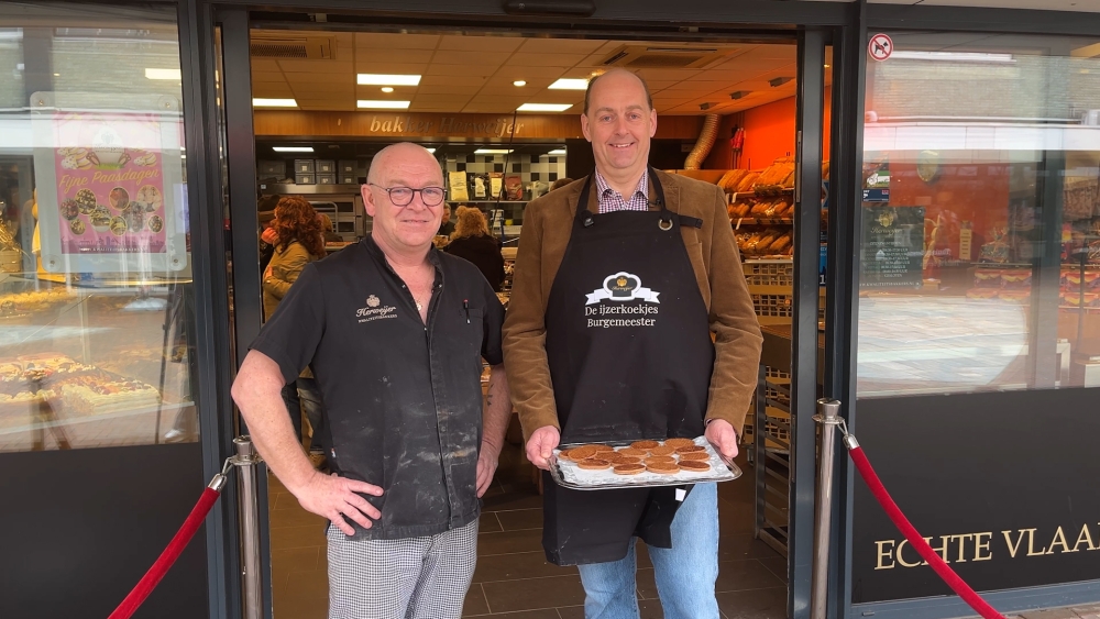 IJzerkoekjesles voor burgemeester Zevenbergen: ‘Ik heb slechtere leerlingen gehad’