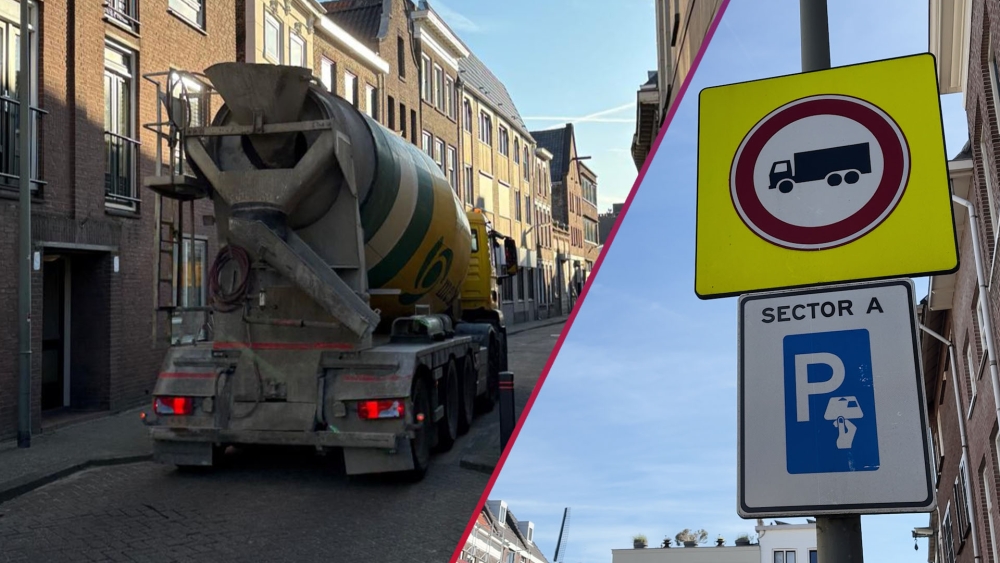 Vrachtwagens negeren inrijverbod Boterstraat, bewoners willen drastische maatregelen