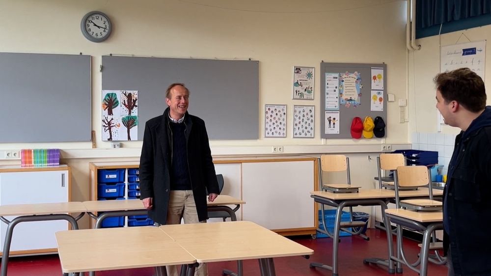 Kees van der Staaij terug in Vlaardingen: 'De jurist in de dop zat er toen ook al in'