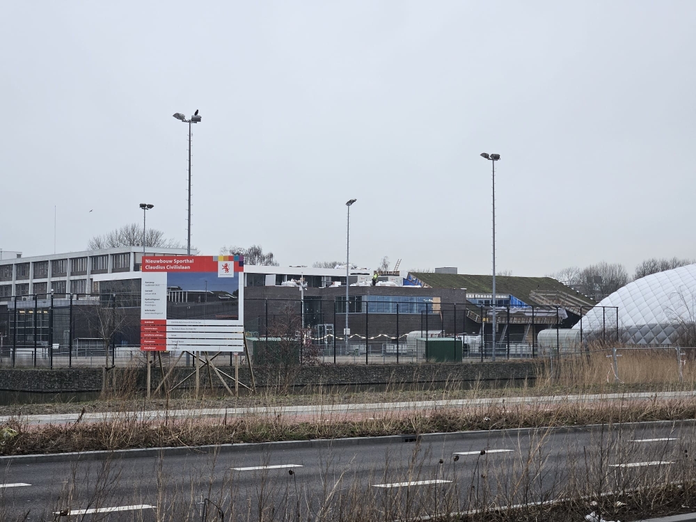 Sporthal Westwijk valt weer duurder uit: nog eens 2,7 miljoen euro nodig