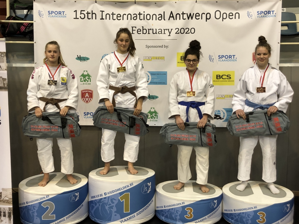 Lieke Breedveld wint zilver in Antwerpen