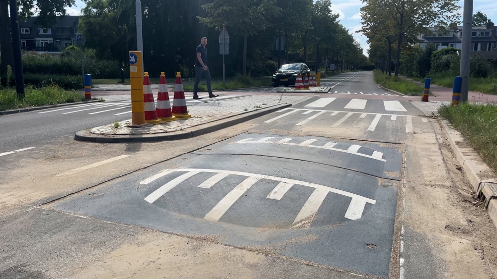 Drempels op Olmendreef eigenlijk onnodig: ‘Maar ik snap de zorgen van mensen’