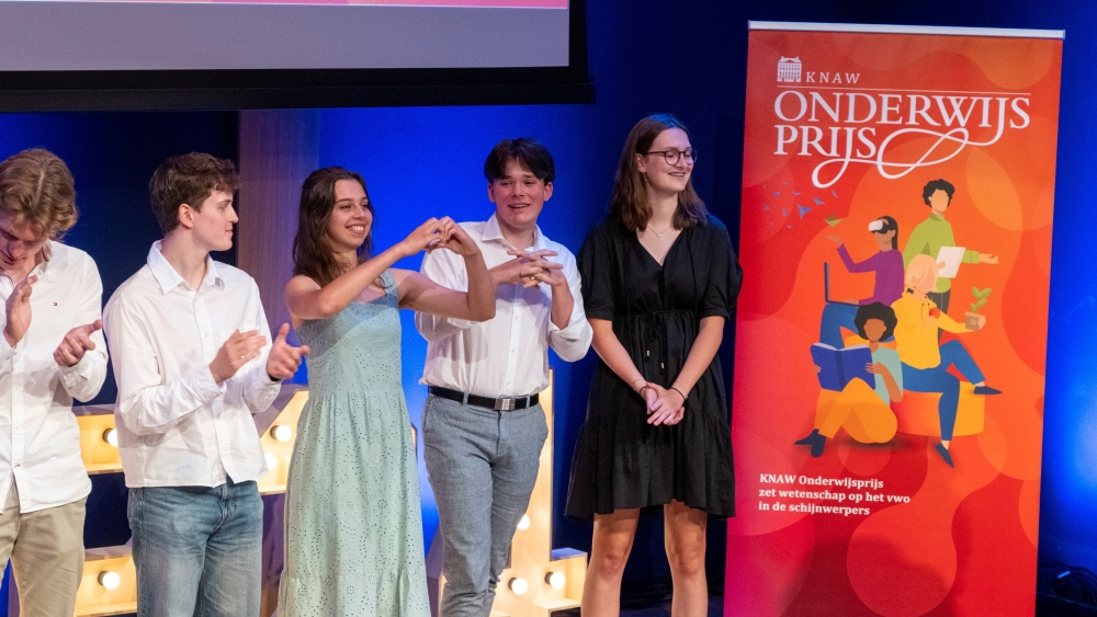 Schiedamse gymnasiasten maken beste profielwerkstuk van Nederland