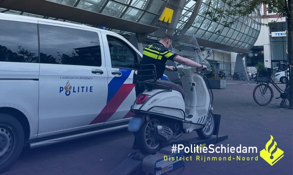 Meerdere bestuurders bekeurd en e-steps van de weg gehaald in Schiedam
