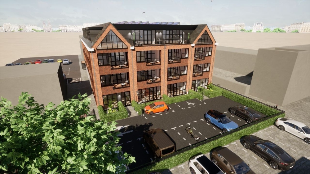 Zestien nieuwe appartementen op locatie oude wijnhandel in Oostwijk