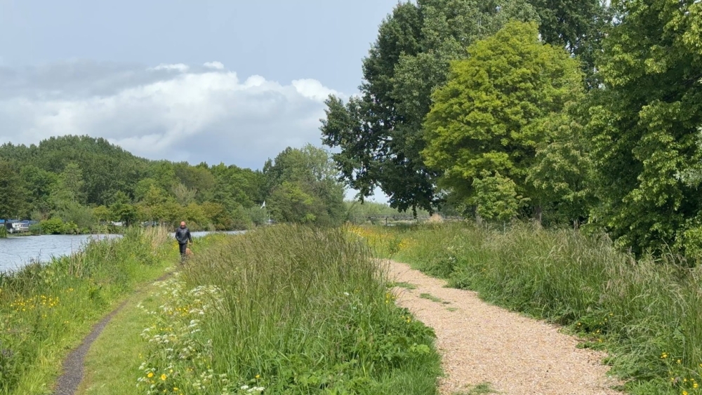 Wandelpad langs de Vaart wordt niet aangepast: ‘Wordt vanzelf minder scherp’
