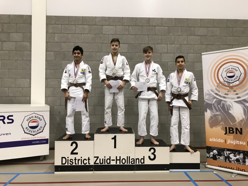 Schiedamse Judoka’s naar NK -18