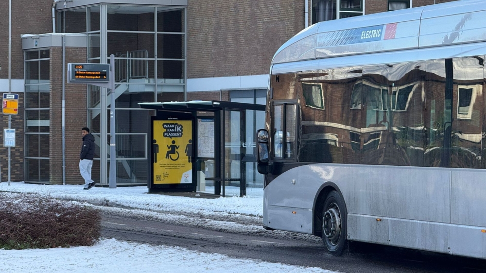 RET waarschuwt voor verstoringen bij bus- en tramlijnen vanwege de sneeuw