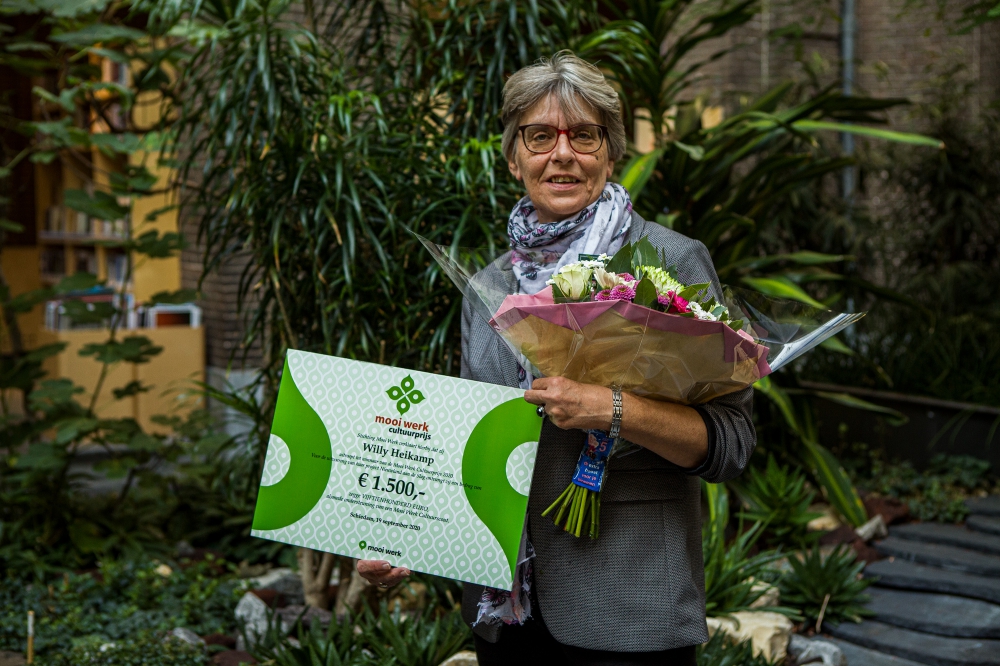 Willy Heikamp winnaar Mooi Werk Cultuurprijs 2020