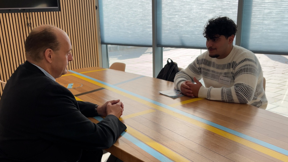 Jonge werkzoekenden op weg geholpen in Westwijk, ook burgemeester geeft tips