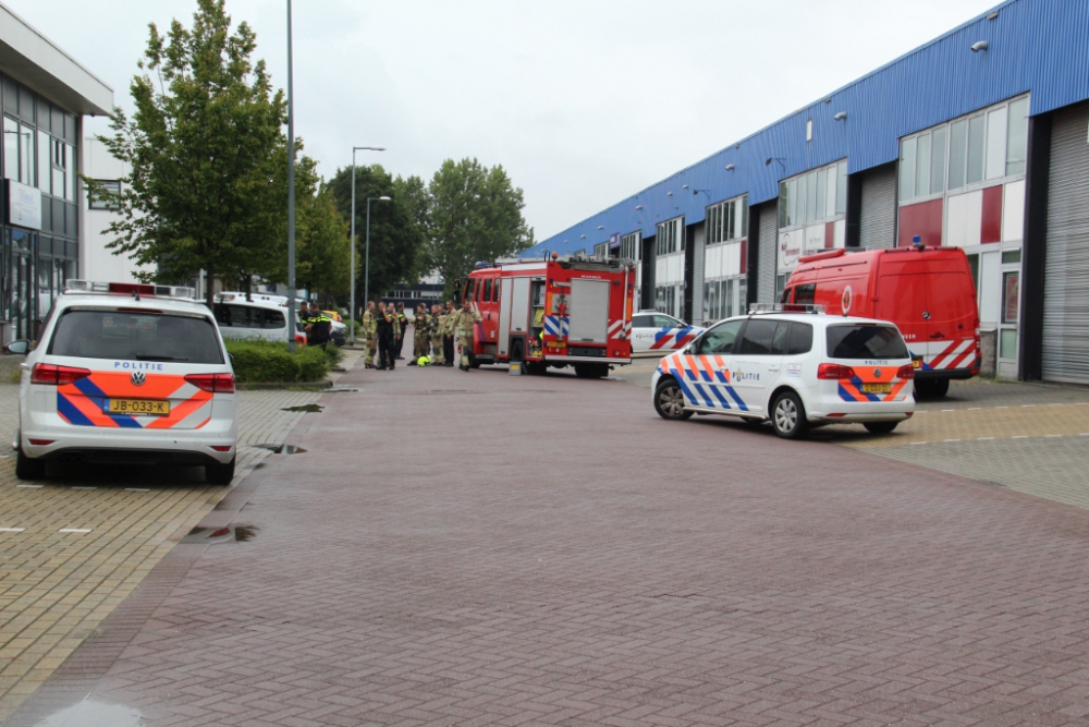 Politie valt pand binnen in Calandstraat