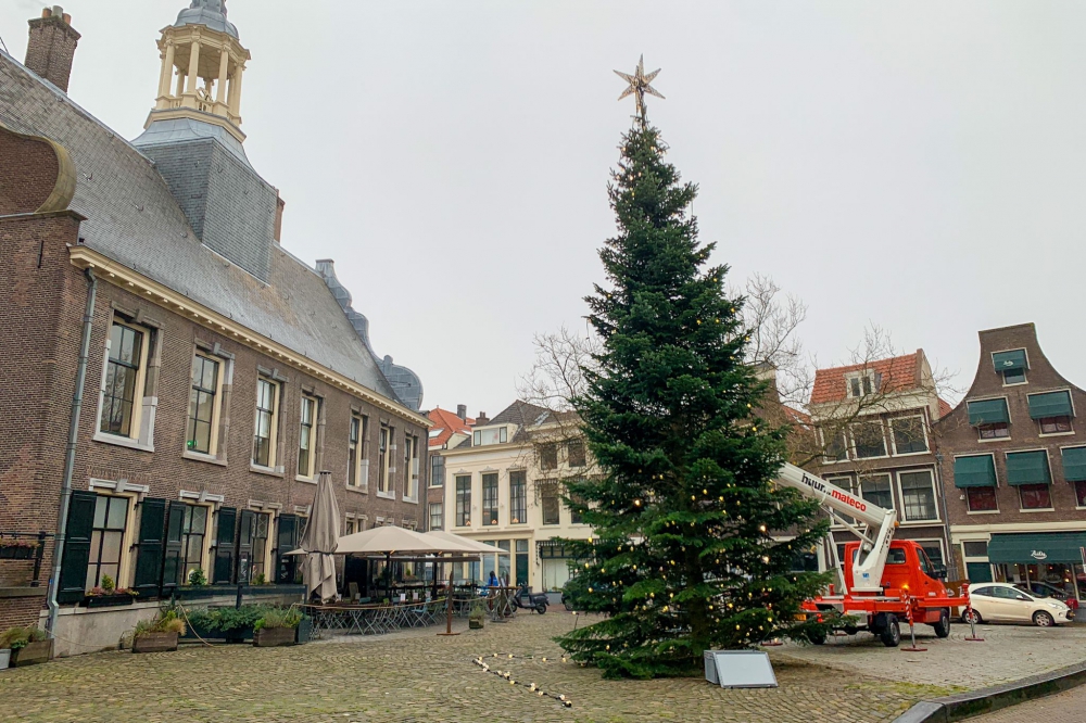 Toch nog een beetje kerstsfeer in Schiedam