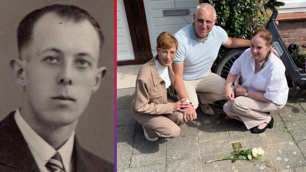 Stolperstein voor Willem Assenberg: ‘Verraden door zijn eigen commandant’