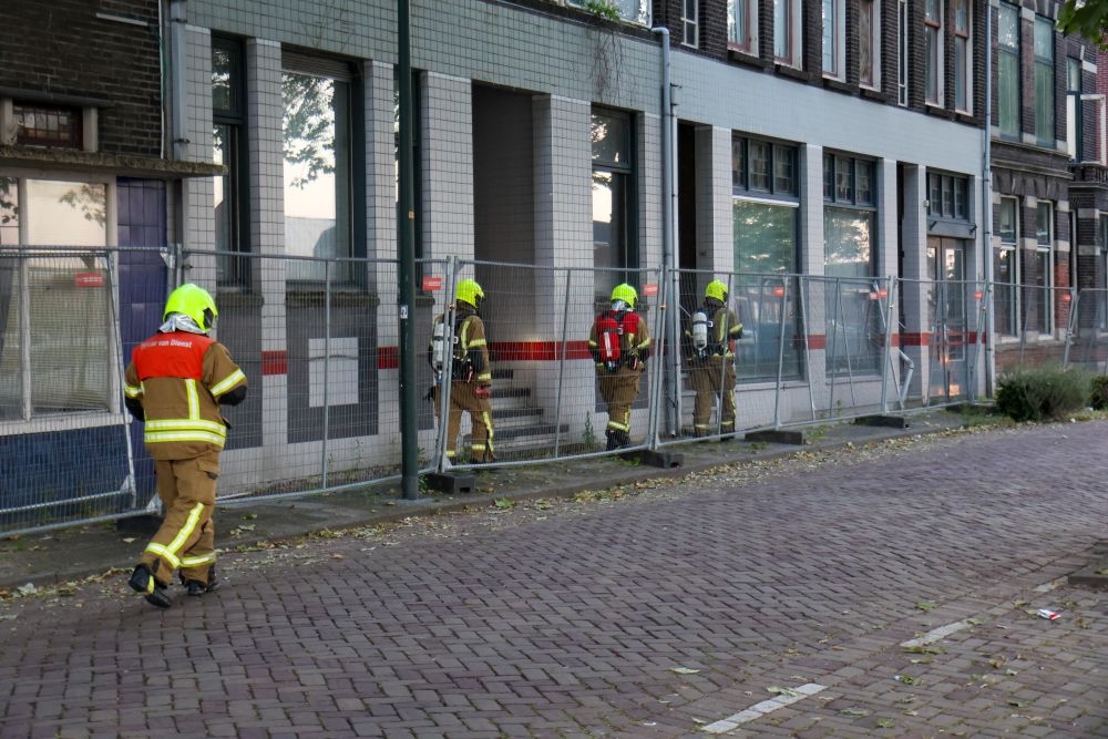 Gaslekkage in slooppanden, mogelijk door poging koperdiefstal