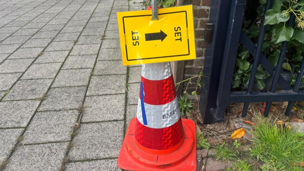 Filmopnames voor Het Verhaal van Nederland in pakhuis van Loopuyt