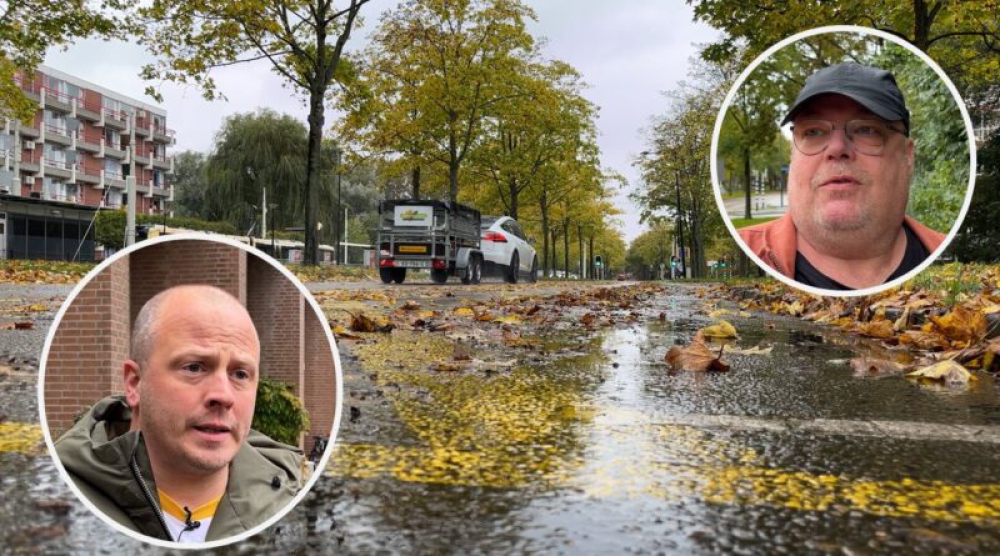 ‘De snelheid is enorm omlaag gegaan’: Bewoners Holysingel blij met éénbaansweg