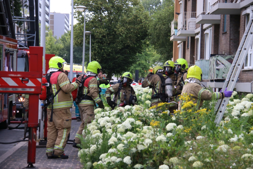 Dertien bewoners kunnen niet naar huis na brand