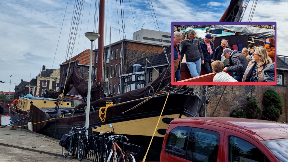 Schiedammers kijken ogen uit op woonschip: ‘Al die kleine doorgangetjes’