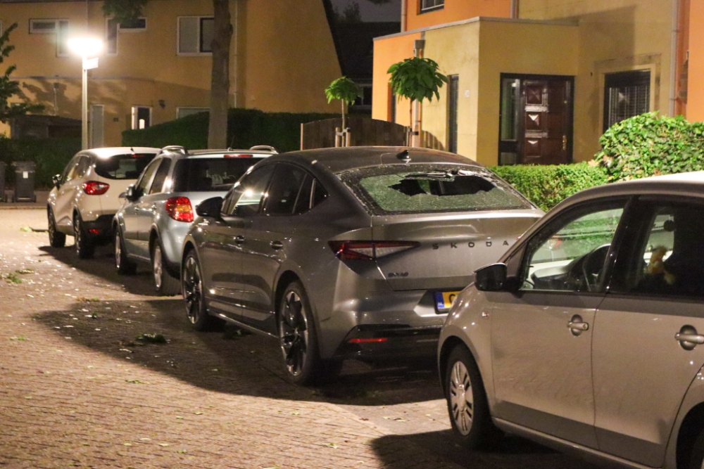 Man vernielt meerdere auto&#039;s, wordt heterdaad aangehouden