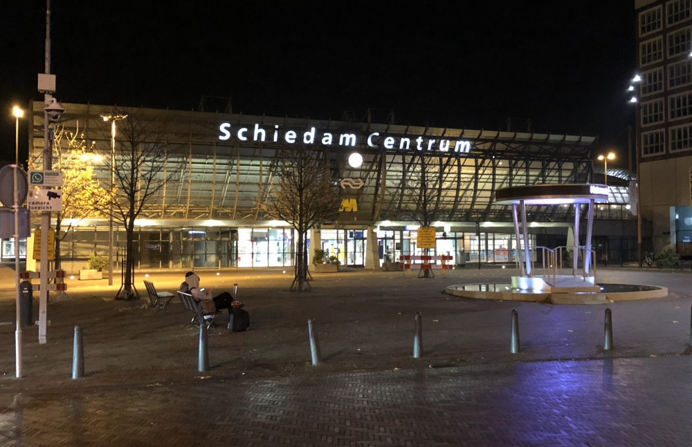 Politie: aanhoudende overlast station Schiedam Centrum