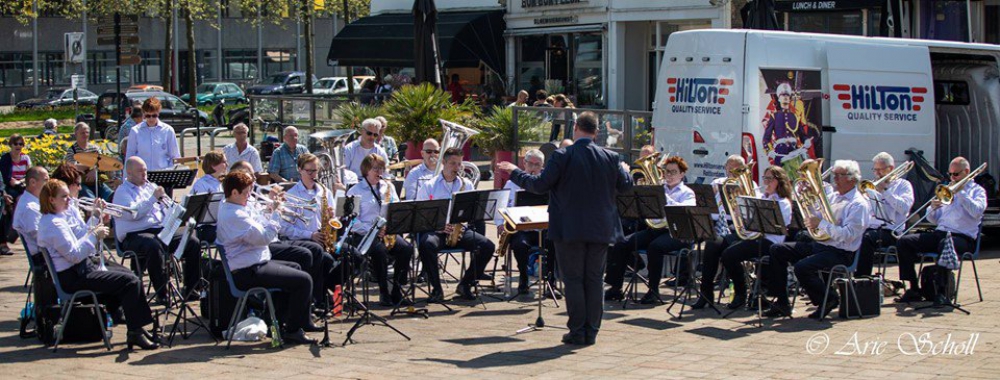 Rijnmondband 3 verzorgt inloopconcert in Grote of St. Janskerk