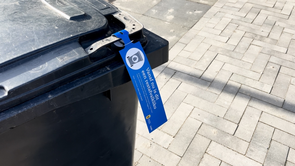 Geen gesjouw met zware vuilniszakken meer in Schiedam: pmd-kliko’s verleden tijd