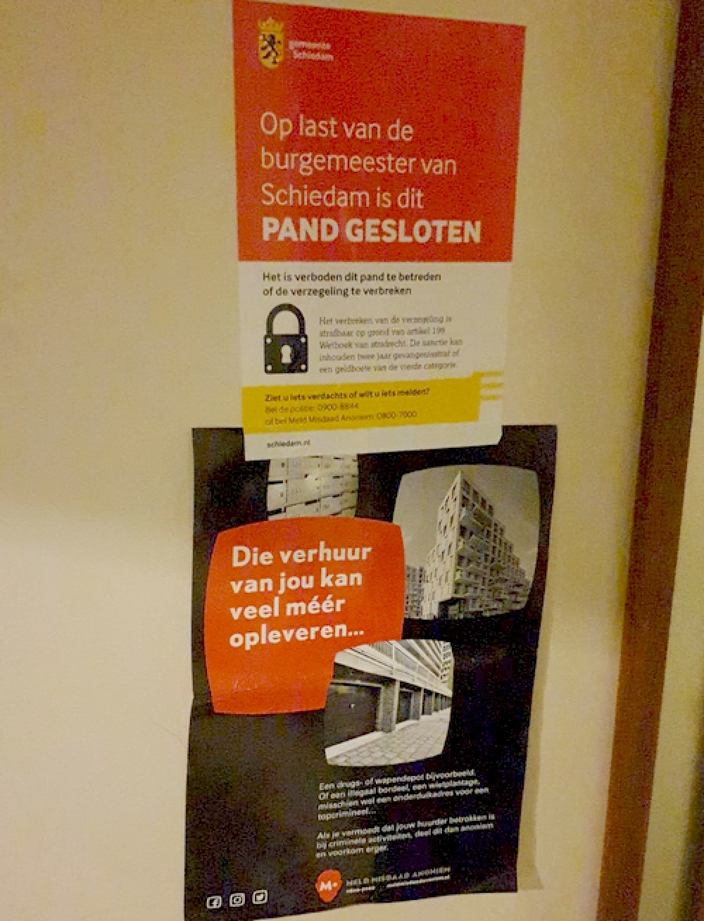 Handhaving controleert: spookbewoning, overbewoning en illegale seksinrichting aangetroffen