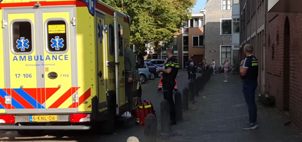 Traumaheli in Schiedam Centrum voor medische noodsituatie